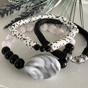 Gem Stone Swirl Stack
